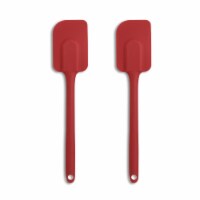 Mrs. Anderson's Baking Silicone Spatula, Red, Set of 2