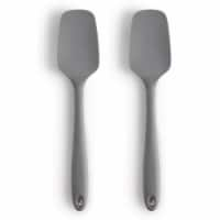 Mrs. Anderson's Baking Silicone Spoon Spatula, Flexible and Non-Stick,  Navy, 2 Pack Spoon - Foods Co.