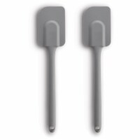 Mrs. Anderson's Baking Silicone Spatula, Flexible and Non-Stick, Grey