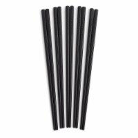 Mrs Anderson 9.5 in. Engraved Black Fiberglass Chopsticks