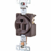 Bryant Receptacle,Brwn,15A,Nylon,0.5 HP,2 Poles 5251
