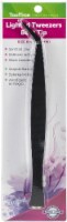 Tool Tron Lighted Bent Tip Tweezers-Black
