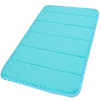 uxcell Velvet Memory Foam Non-Slip Bath Mat for BathTub Bathroom Perspective: Main