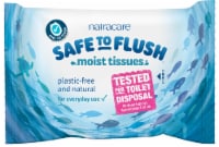 Natracare Safe to Flush Moist Tissues