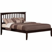 AFI Mission King Spindle Platform Bed in Espresso