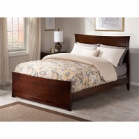 AFI Metro Queen Panel Bed in Walnut