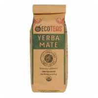 Organic Yerba Mate 100% Unsmoked Pure 100 Tea Bags - ECOTEAS (3 Case)