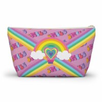 Makeup Bag Pouch Pink Cute Rainbow Cosmetic Bag Accessory, Organizer for Teen Girls