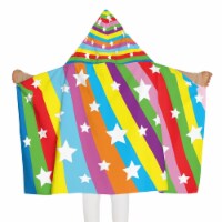 Kids Hooded Bath Beach Towel Soft Cotton Terry Poncho Towel for Pool Swimming