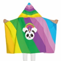 Kids Hooded Bath Beach Towel Soft Cotton Terry Poncho Towel for Pool Swimming