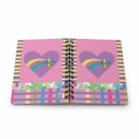 Lined Notebook Spiral Pink Heart Dream  College Ruled Notebook for Journaling