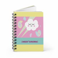 Lined Notebook Spiral Sweet Pastel Colors College Ruled Notebook for Journaling