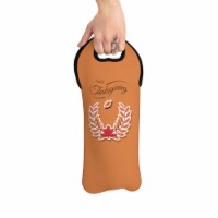 Frammy Life Thanksgiving Wine Carrier Tote Bag Portable Wine Bag Stain Resistant Neoprene