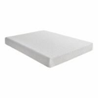 Lexicon Aaro 8  Modern Polyurethane Gel Memory Queen Mattress in White