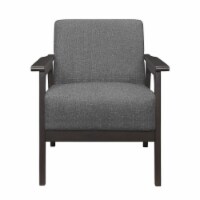 Lexicon Ocala Upholstered Accent Chair in Gray