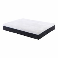 Lexicon Aaro 11  Modern Polyurethane Micro Coils Queen Mattress in Gray