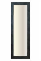 Elsa L Wood Finish Pallet Leaner Mirror - Black Perspective: Main