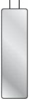 Elsa L Over the Door Mirror - Black Perspective: Main