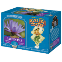 Kauai Coffee Garden Isle Medium Roast Ground Coffee Single-Serve Pods