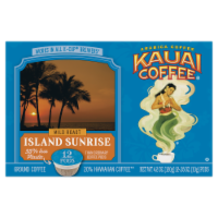 Kauai Coffee® Island Sunrise Mild Roast Ground Coffee Single-Serve Pods