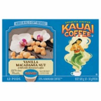 Kauai Coffee® Vanilla Macadamia Nut Ground Coffee Single-Serve Pods