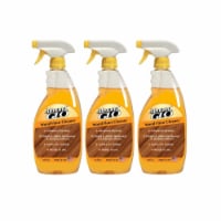 Almond Glo 3 Pack Wood Floor Cleaner, 22 oz