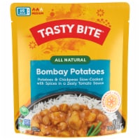 Tasty Bite Bombay Potatoes 10oz Spiced potato curry Perspective: Main