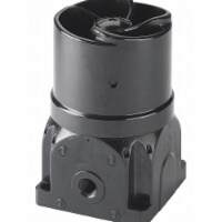 Federal Signal Speaker,Indoor/Outdoor,Surface Mnt,Black  G-SND-MV-D