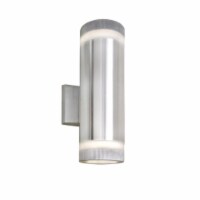 Maxim 86112AL 12 x 4.25 in. Lightray LED 2-Light Wall Sconce, Brushed Aluminum