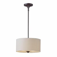 Maxim 10011OMOI Bongo 2-Light Pendant & Semi-Flush Mount, Oil Rubbed Bronze