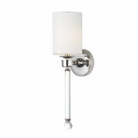 Maxim 16109WTCLPN Lucent 1-Light Wall Sconce, Polished Nickel