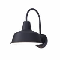 Maxim 35016BK 13.25 in. Pier M 1-Light Outdoor Wall Sconce, Black