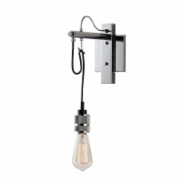 Maxim 12143PC Swagger 1-Light Wall Sconce, Polished Chrome