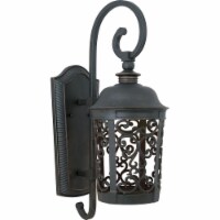 Maxim 55394BZ 24.5 in. Whisper Dark Sky LED 1-Light Outdoor Wall Lantern, Bronze
