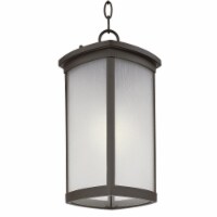 Maxim 65759FSBZ Terrace LED 1-Light Outdoor Hanging Lantern, Bronze