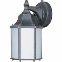 Maxim 66926RP Side Door LED 1-Light Outdoor Wall Mount, Rust Patina