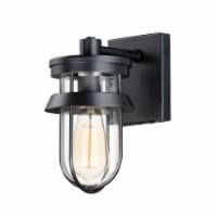 Maxim Lighting 10265CLBK Breakwater 1-Light Outdoor Wall Sconce - Black