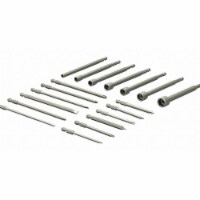 Greenlee Bit Set,Steel,19 Pieces,Hand Application  9953-46T