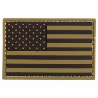Voodoo Tactical VDT07-0999007000 USA Flag Patch - Coyote