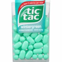 Tic Tac Mints, Wintergreen Singles, 1 oz (Pack of 18)