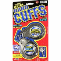 Ja-Ru Hand Cuffs Novelty Toy With Keys (Pack of 2) Perspective: Main