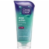 Clean & Clear Deep Action Exfoliating Scrub - Oil Free (Pack of 8)