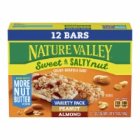 Nature Valley Granola Bar Sweet and Salty Nut Variety Pack, 12 ct. (Pack of 36)