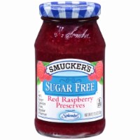 Smucker's Sugar Free Light Red Raspberry Preserves, 12.75-Ounce (Pack of 6)