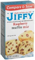 JIFFY Raspberry Muffin Mix 7 OZ Box (Pack of 2)