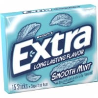 Extra Smooth Mint Sugarfree Gum (Pack of 4)