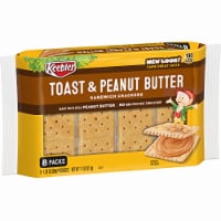 Keebler Toast & Peanut Butter Sandwich Crackers, (Pack of 2)