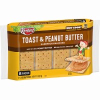 Keebler Toast & Peanut Butter Sandwich Crackers, (Pack of 20)
