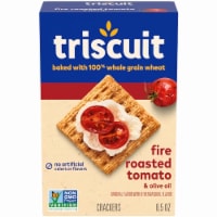 Triscuit Fire Roasted Tomato & Olive Oil Crackers (Pack of 4)