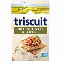 Nabisco Triscuit Dill, Sea Salt & Olive Oil Crackers (Pack of 6)